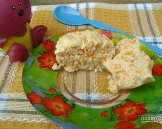 Мясное суфле для ребенка