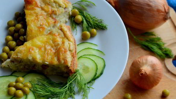 Рецепт Рисового суфле с мясом