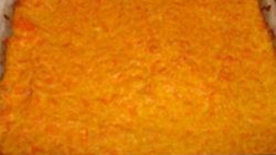 Рецепт сладкого морковного суфле