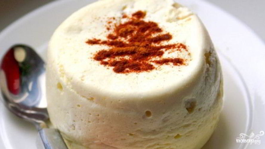 Рецепт сметанного суфле