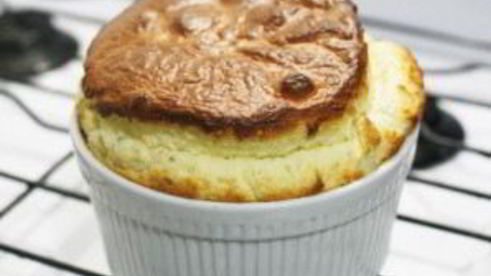 суфле из кабачков с индейкой под соусом