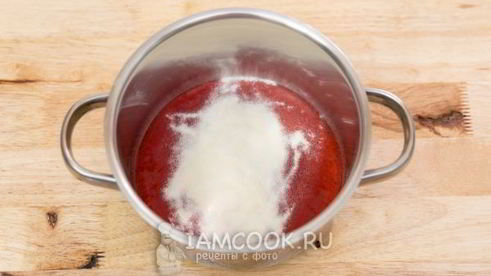 суфле из клубники с желатином