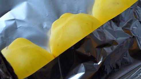 суфле из запеченной айвы