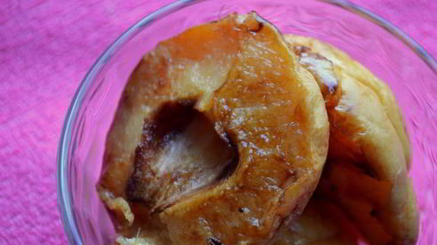 суфле из запеченной айвы