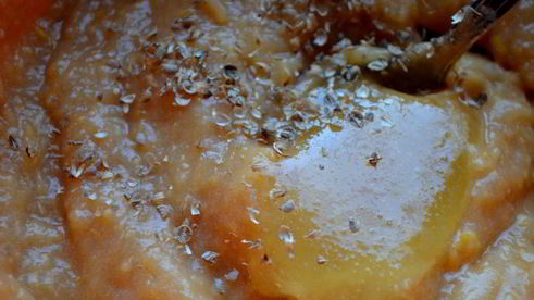 суфле из запеченной айвы