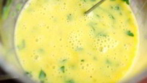 суфле с картофелем и колбасками