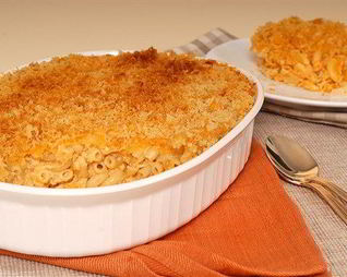 Суфле с макаронами и сыром