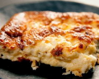 Суфле с тремя видами сыра