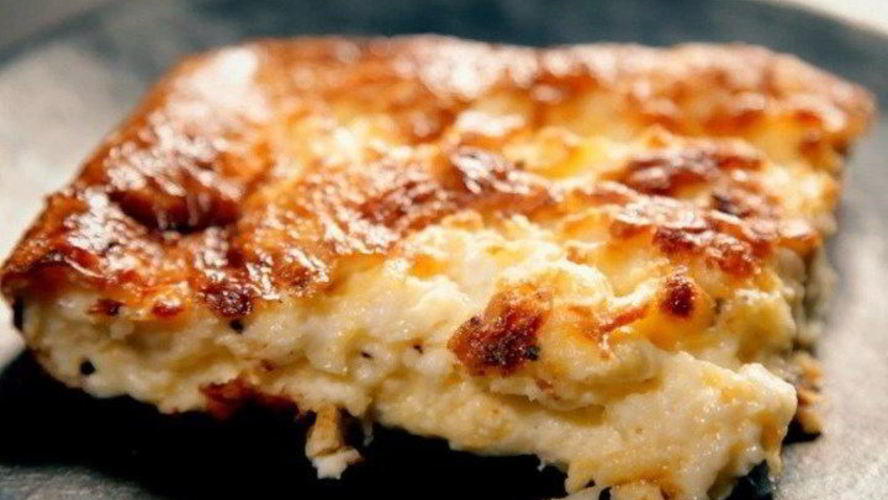 Рецепт суфле с тремя видами сыра