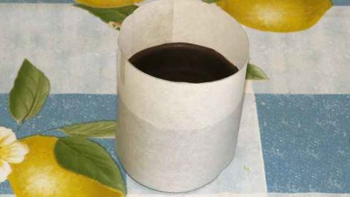 суфле в шоколадных стаканчиках