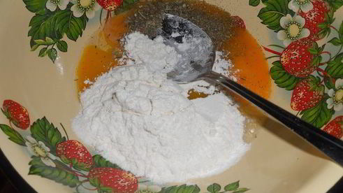 сырное суфле