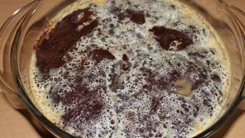 торт-суфле карамельно-молочный