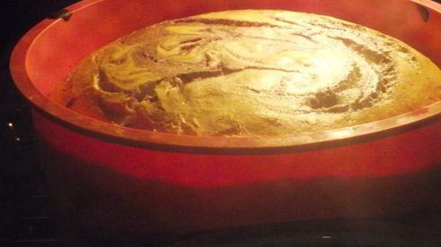 творожное суфле с черникой