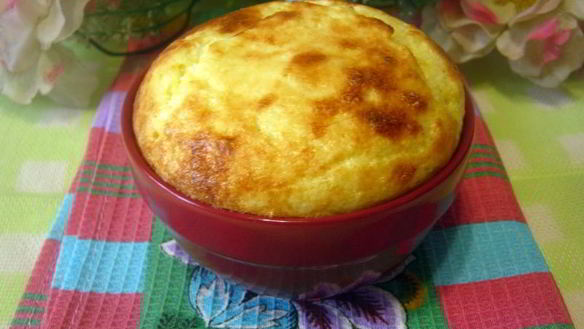 Рецепт Творожного суфле с изюмом