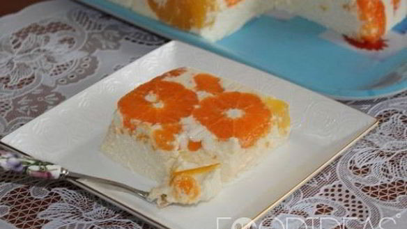 Рецепт Творожного суфле с желатином