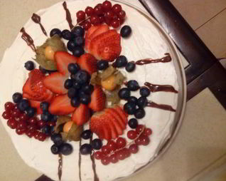 Творожный торт-суфле