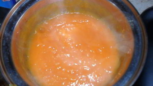 тыквенно-лимонное суфле