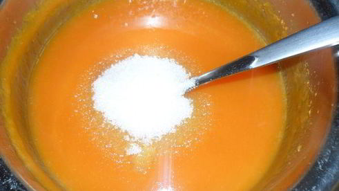 тыквенно-лимонное суфле