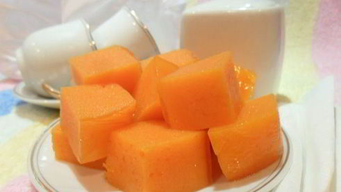 тыквенно-лимонное суфле