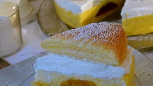 яблочный торт-суфле