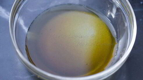 апельсиновый тирамису с мятным сиропом