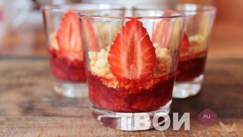 клубничное тирамису