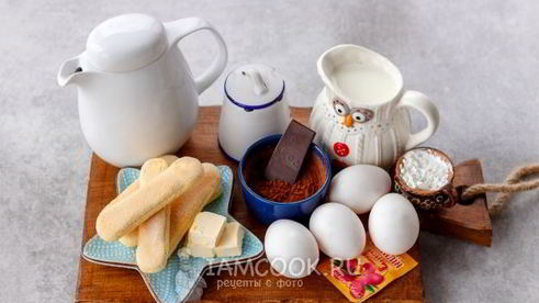 тирамису без маскарпоне