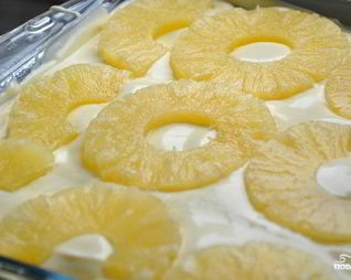 Тирамису с ананасами