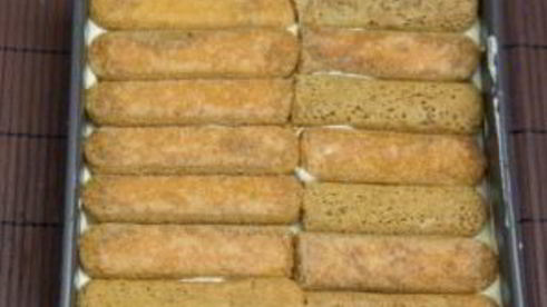 тирамису со взбитыми сливками