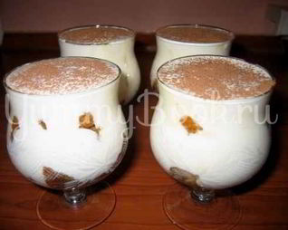 Тирамису в бокалах