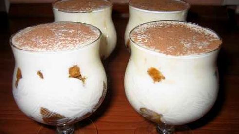 тирамису в бокалах
