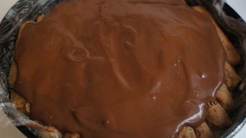 торт-мороженое семифредо-тирамису