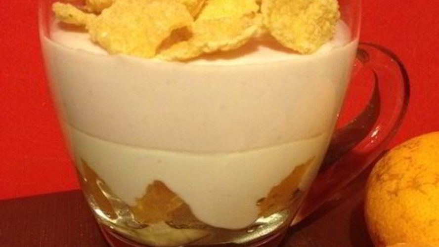 Рецепт творожно-фруктового желе