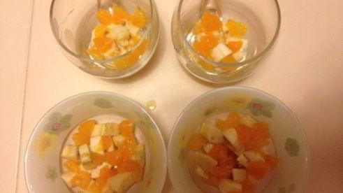 творожно-фруктовое желе