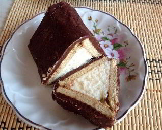 Творожный десерт Домик