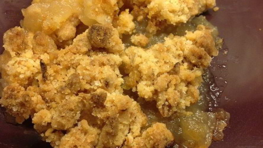 Рецепт яблочного крамбла