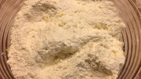 яблочный крамбл