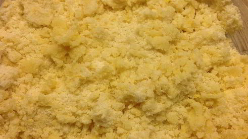 яблочный крамбл