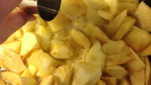 яблочный крамбл