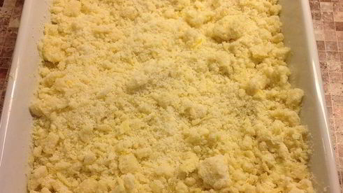 яблочный крамбл