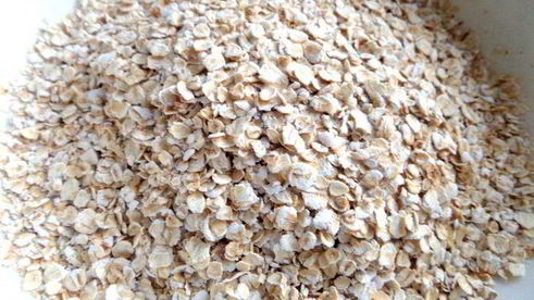 яблоки, запеченные под овсяным крамблом