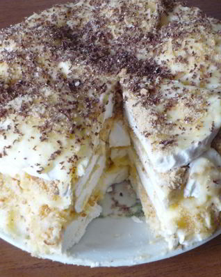 Зефирный торт