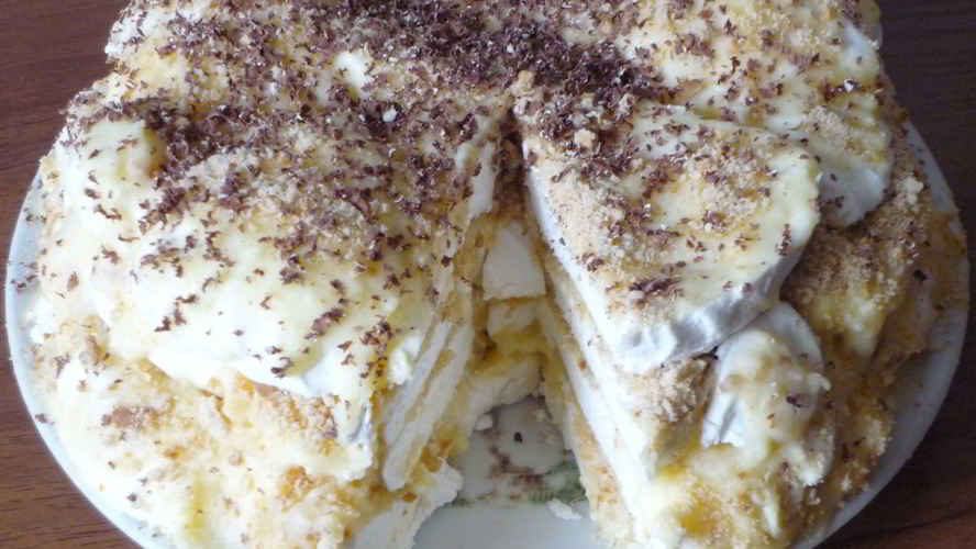 Рецепт зефирного торта