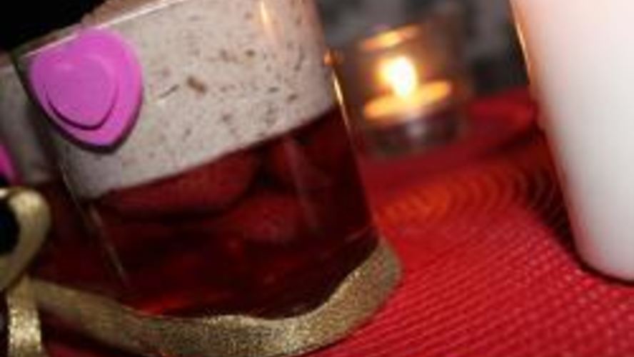 Рецепт желейного десерта с клубникой