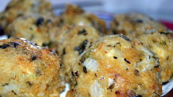 Рецепт Аранчинь из зеленого ризотто