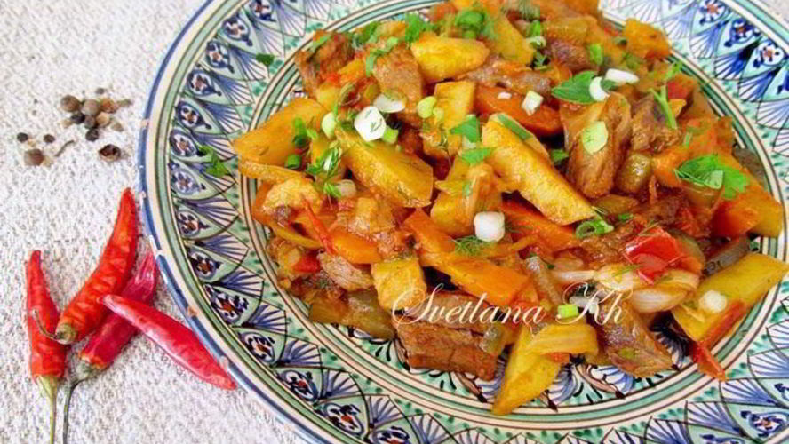 Рецепт азу по-татарски