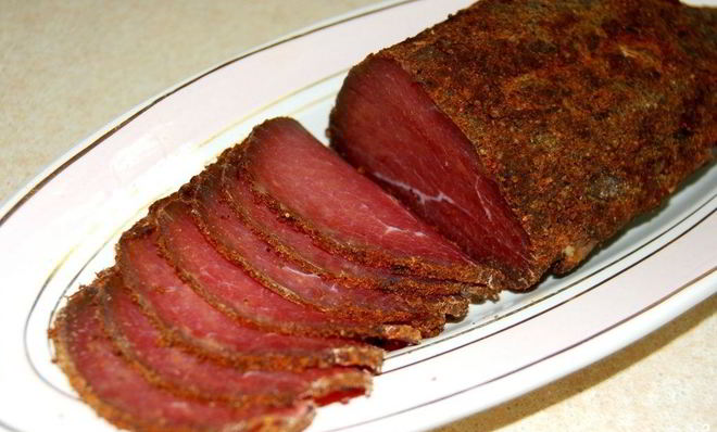 Бастурма из свинины