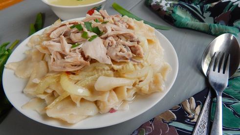 бешбармак из курицы