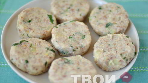 биточки из картофеля и гречки