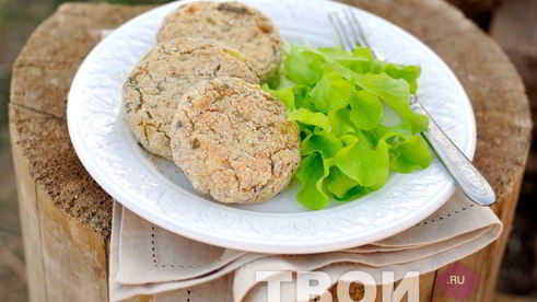 биточки из картофеля и гречки